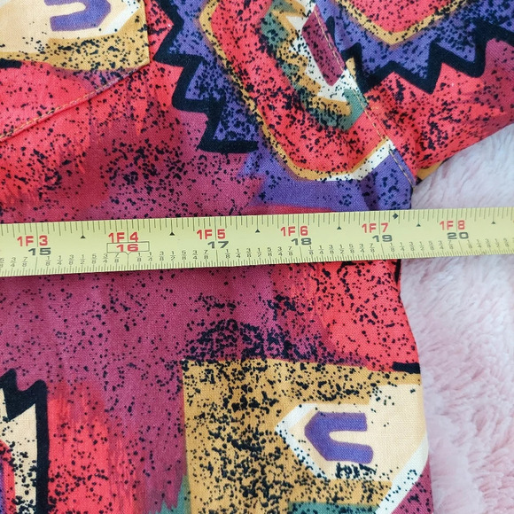 Wrangler Authentic Western Apparel Aztec Button Down Long-sleeved Shirt Size L - Picture 7 of 9